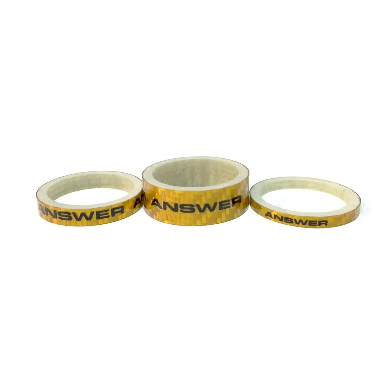 Answer Carbon Spacer 3 Pack Gold
